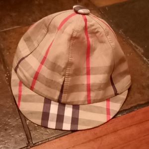 Infant Burberry baseball cap
